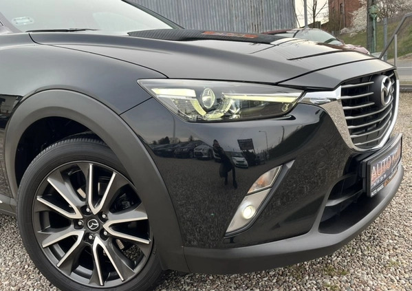 Mazda CX-3 cena 65500 przebieg: 121700, rok produkcji 2016 z Zielona Góra małe 742